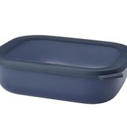Mepal - Multi Bowl Cirqula Rectangular - Kapaklı Saklama Kabı - Buzdolabı Için Hava Geçirmez Saklama