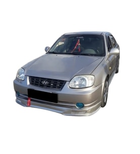 🚘 Hyundai Accent Admire 2000-2006 Ön Ek (Plastik) – Dayanıklı ABS Malzeme, Sportif ve Şık Tasarım, Kolay Montaj (Standart)