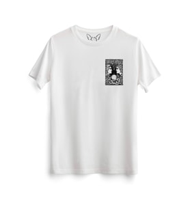 Gemini Baskılı Çocuk Beyaz Tshirt
