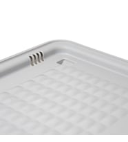 Motek Tekerlekli Patateslik Soğanlık Oyuncak Kutusu Patateslik Soğanlık Sepeti 3X12Lt Beyaz+Gri (Çok Renkli)
