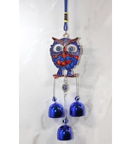 Northcity Metal Nazar Boncuğu Çan – 32 Cm Kapı ve Pencere Koruyucu Süsleme