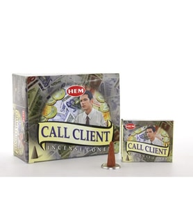 Periboia Call Clients Aromalı Konik Tütsü (Çok Renkli)