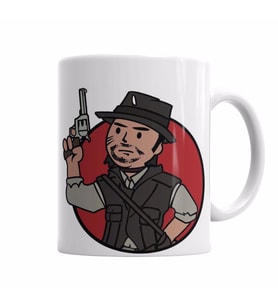John Marston Vault Boy Kupa Bardak Porselen
