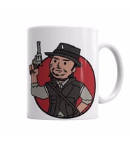 John Marston Vault Boy Kupa Bardak Porselen