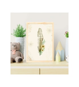 hcartcenter-Çerçeveli Çocuk Odası Ahşap Tablo-8