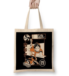 Haikyuu Nishinoya Case Bez Çanta Uzun Saplı