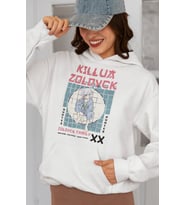 Killua Zoldyck Hunter X Hunter Baskılı Unisex Oversize Anime Karakter Hoodie