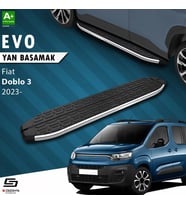 Fiat Doblo 3 Uzun Şase Evo Krom Yan Basamak 213 Cm 2023 Üzeri
