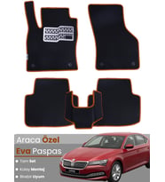 SKODA SUPER B (2015-2023) Uyumlu EVA Paspas Tam Set–Oto Paspas,Araca Özel,Kolay Montaj
