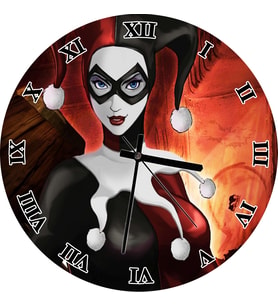 Cakatablo Harley Quinn Maskeli Duvar Saati