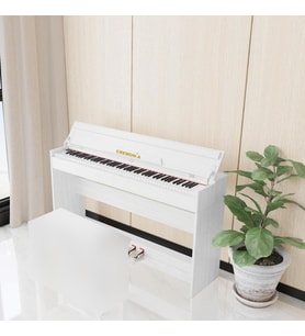 Cremonia 58817 WH Piyano Taburesi (Beyaz)