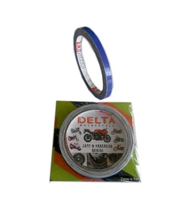 Mavi 7Cm X 7 M Opak 1 Set Jant Şeridi