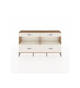 Arges Konsol 2 Raflı 4 Çekmeceli  176x30x99 Çam-Aytaşı