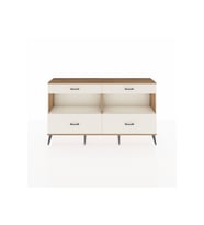 Arges Konsol 2 Raflı 4 Çekmeceli  176x30x99 Çam-Aytaşı