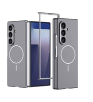 Galaxy Z Fold 7 Kılıf Wireless Şarj Özellikli Kıpta M-safe Ultra İnce Kapak (Gri)