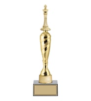 ODAK KUPA - Figürlü Kupalar - Satranç Figürlü Kupalar FG-027 C - 36 cm