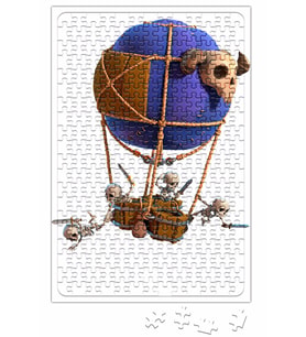 Clash of Clans Balloon Puzzle 240 Parça Yapboz