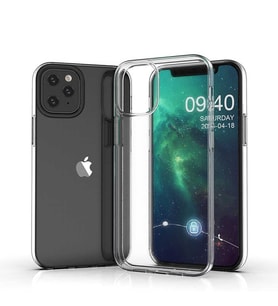 Apple iPhone 12 Mini Uyumlu Kılıf Zore Süper Silikon Kapak (Renksiz)