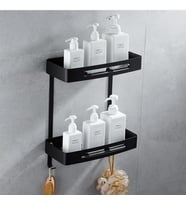 ARYAMO DUŞ İÇİ LİF ASKILI METAL 2 KATLI ŞAMPUANLIK