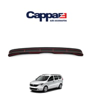 CAPPAFE Dacia Lodgy Arka Tampon Eşiği Koruma Akrilik (ABS) 2013-›