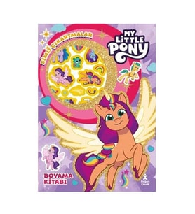My Little Pony Star Simli Çıkartmalı Boyama Kitabı Doğan Çocuk