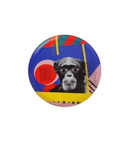 Porland Wild Life Monkey Düz Tabak 28cm
