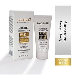 Profesyonel Bakım Çok Yüksek Güneş Koruma Spf 50 Güneş Bakım Kremi 100 Ml