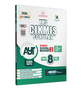 2026 YKS-AYT Sosyal Bilimler 2 Kara Kutu ÖSYM Çıkmış Soru Konu Konu Son 8 Yıl Video/PDF Çözümlü