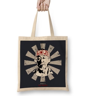 Mr Miyagi Retro Japanese Karate Kid Bez Çanta Uzun Saplı