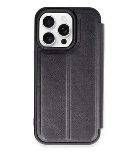 iPhone 14 Pro Max Kılıf Flip Cover - Siyah