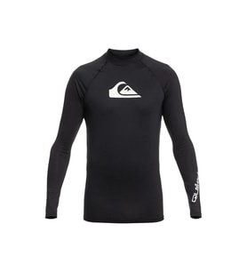 Quiksilver ALL TIME LS YOUTH Erkek T-shirt EQYWR03357-QK.KVJ0 (Siyah)