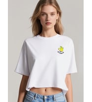 OK OVERSİZE UNİSEX T-SHİRT (Beyaz)
