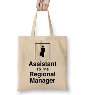 The Office Assistant To The Assistant to the Regional Manager White Bez Çanta Uzun Saplı