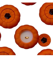 Turuncu Bal Kabağı içine Kokulu Soya Wax Mum