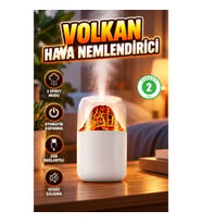 Ultrasonik Hava Nemlendirici – Otomatik Kapanma, 2 Sprey Modu, USB Bağlantılı