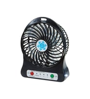 3 Kademeli Şarjlı Masa Üstü Usb Mini Taşınabilir Vantilatör Fan