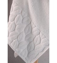 NİVEMESHOME 632 BEYAZ 90X150 HAZAL BANYO HAVLUSU NURPAK