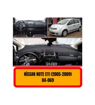 Nissan Note E11 2005-2009 Ön Gögüs / Panel / Torpido Korumasi / Kilifi / Halisi / Koruyucu / Örtüsü