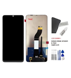 Xiaomi Redmi POCO C65 Uyumlu Lcd Ekran Dokunmatik Servis + B-7000 + TAMİR SETİ