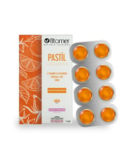C Vitamini Kuşburnu Portakal Yağı ve Çinko İçeren 16’Lı Pastil