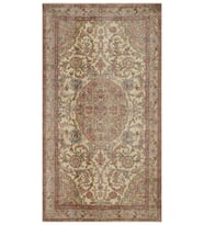Benzersiz El Yapımı Eskitme Halı 159x283 cm 10138