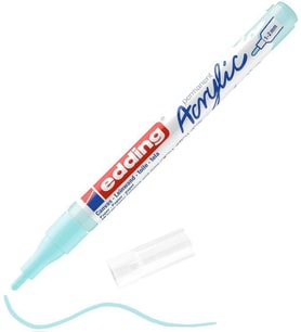 Edding 5300 Akrilik Boyama Markörü 1-2 mm PASTEL MAVİ 