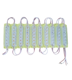 Parmak led sarı 6 led x 20'li paket 12v / LAAM649-3