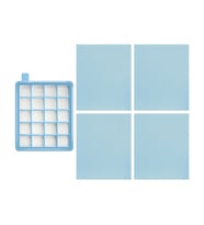 Philips PowerPro Active FC9525/09 Uyumlu FC8058/01 Filtre Seti  1x Hepa Filtre - 4x Sünger Filtre