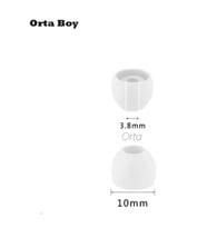 Northcity Kulaklık Silikonu 10mm Orta Boy Beyaz - Samsung ile Uyumlu 1 Çift 2 Adet