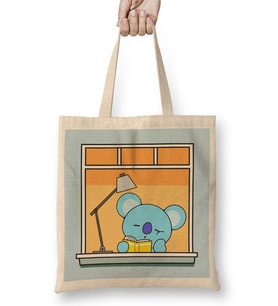 Sleepy Koala Bez Çanta Uzun Saplı
