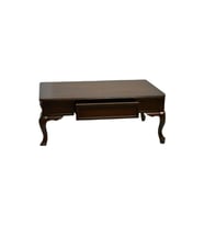 Orta Sehpa 18524 Klasik Model Kayın Aslan Ayak MDF Tabla ceviz Natüre El Yapım