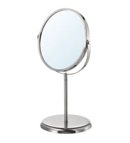 makyaj aynası , paslanmaz çelik, 17 cm banyo aksesuarı ürün