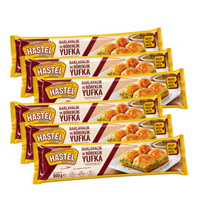Hastel Baklavalık Yufka 800 gr. x 6 Adet