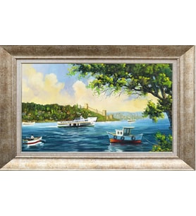 GÜMÜŞ ÇERÇEVELİ TABLO N818